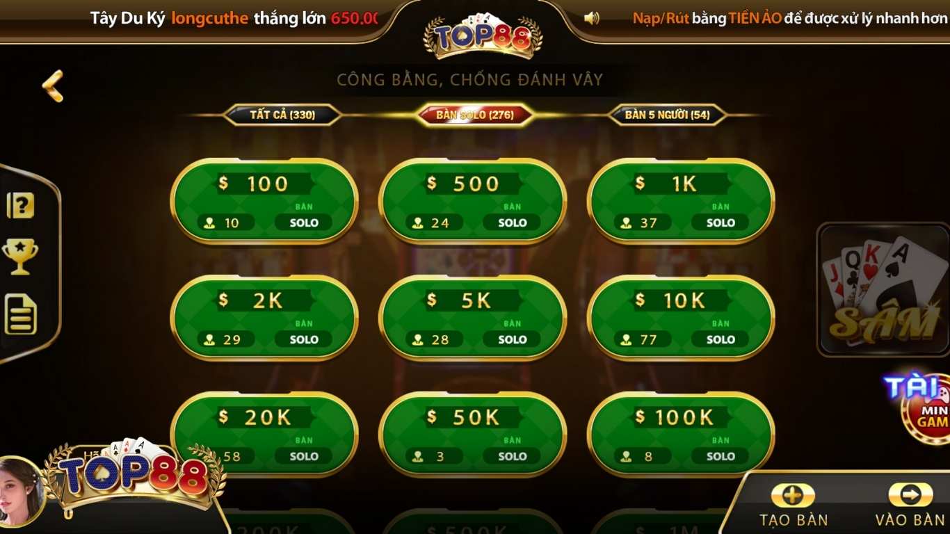 Kinh nghiệm trong cách chơi sâm giúp hạn chế việc thua cuộc