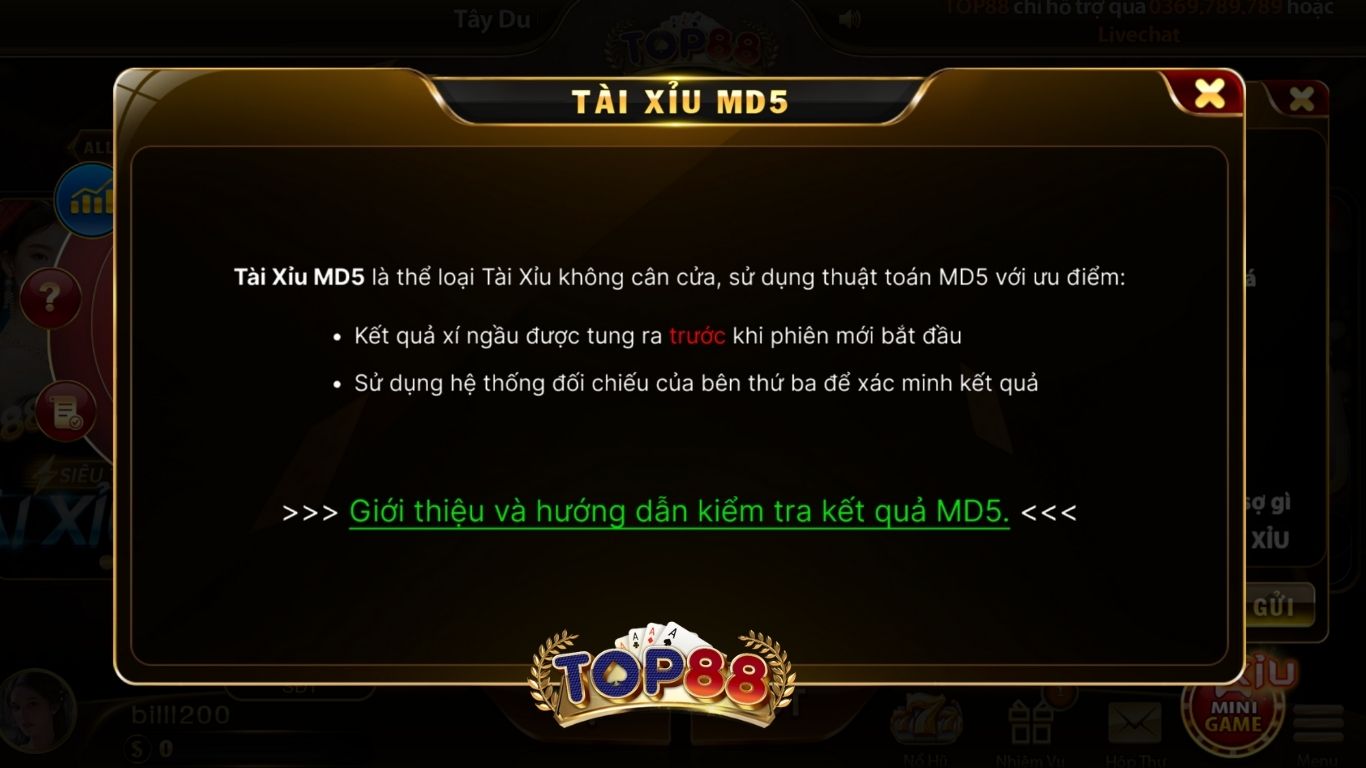 Chiến lược chơi tài xỉu MD5 Top88 hiệu quả 