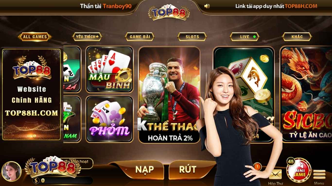 Danh sách sản phẩm cược đáng trải nghiệm thể thao Top88